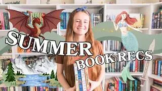 Thumbnail: Summer Book Recommendations - fantasy books, romantasy books, pirate & mermaid books, romance books!