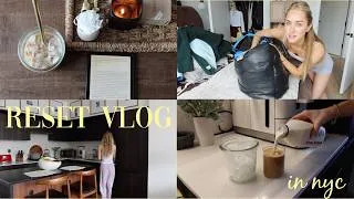 Thumbnail: reset week in nyc! (getting back into routine, grocery haul, self care, organizing, etc)