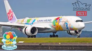 Thumbnail: [4K]🔵NEW China Airlines 'Pokemon Air Adventures ' A350 B-18916 - Sydney Airport First Visit!