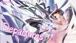 Thumbnail: Nightcore → Departures || Lyrics (English)