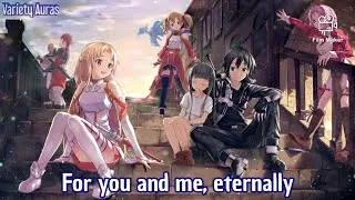 Thumbnail: Nightcore → Yume Sekai || Lyrics (English)