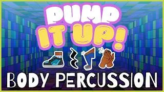 Thumbnail: Pump It Up! STEADY BEAT | Easy Body Percussion Playalong