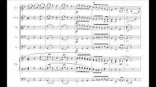Thumbnail: Ottorino Respighi -- Suite in G Major for Strings and Organ -- Score
