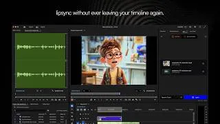 Thumbnail: replace dialogue and change language with lip sync for Premiere Pro