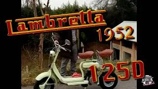 Thumbnail: Lambretta 125D (1952), first start after almost finished restoration