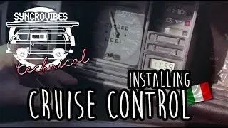 Thumbnail: VW T3 - Electrical Cruise Control Install [syncrovibes technical]