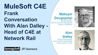 Thumbnail: MuleSoft C4E in 2024: Benefits and Challenges with Alan Dalley, Head of C4E at Network Rail