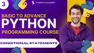 Thumbnail: Conditional Statements in Python | Part 3 | Basic to Advance Course | English Subtitles | Hindi/Urdu