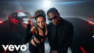Thumbnail: Doja Cat, Travis Scott - White Rose (ft. Chris Brown, Tyga) (Official Lyrics Video)