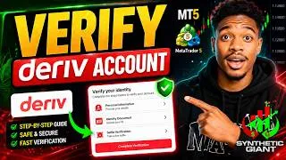 Thumbnail: How to Verify Your Deriv Account (Step-by-Step Guide for Beginners 2026)