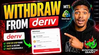 Thumbnail: How to Withdraw Money from Deriv (Step-by-Step Guide for Beginners 2026)
