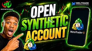 Thumbnail: How to Open a Synthetic Indices Account on Weltrade (Step-by-Step 2026)...