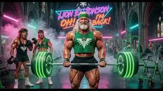 Thumbnail: Lion El'Jonson - Oh! I'm Back! | Warhammer 40k inspired | 80s-Retro-Synthwave-Workout