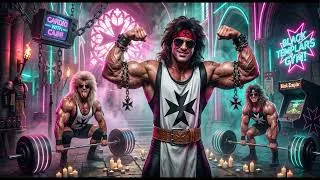 Thumbnail: Black Templars - Purge the Gym! | Warhammer 40k inspired | 80s-Retro-Synthwave-Workout