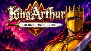 Thumbnail: King Arthur and the Knights of Justice Theme | 80s Retrowave Rock Tribute