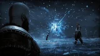 Thumbnail: Kratos Leviathan Axe And Thor's Mjolnir Hammer Collide Scene 4K - God of War Ragnarok