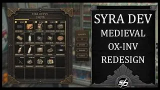 Thumbnail: [FIVEM SCRIPT] Medieval Fantasy ox-inventory Redesign