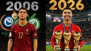 Thumbnail: تحدي إعادة بناء مسيرة كريستيانو في كأس العالم (غيرت مجرى التاريخ 🇵🇹😍)