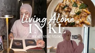 Thumbnail: Living Alone in KL Diaries | Me time, work from home, cafe hunting, gym day