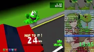 Thumbnail: Frogger (PS1) - Any% Speedrun in 18:21