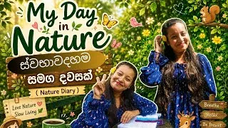 Thumbnail: My Day in Nature 🌿 | A Peaceful Slow Living Diary 🌸@T.Dcreation #naturelover 