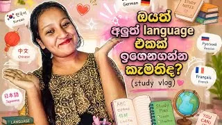 Thumbnail: Learn Any Language Faster 🚀 | Korean, Chinese, Japanese, German & More | study vlog @T.Dcreation 