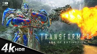 Thumbnail: Transformers: Age of Extinction: Optimus Prime Fight - First battle scene | Movie Review 4K HDR
