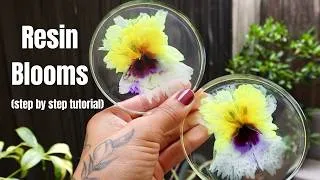 Thumbnail: A NEW way to Make Resin Blooms (Gorgeous Resin Violet DIY)