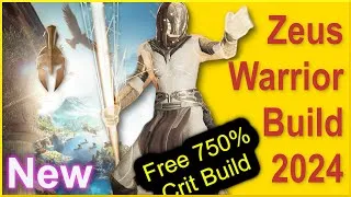 Thumbnail: Assassins Creed Odyssey - Zeus God Build - Max Damage Warrior Build 2024 - 100% Free - Best Build!