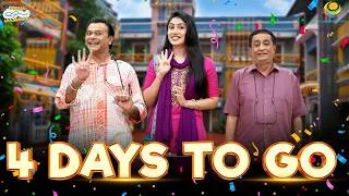 Thumbnail: 4 Days to Go! 🥳 Bagha, Bawri & Nattu Kaka's Message | 18 Years of TMKOC