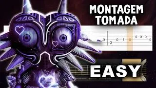 Thumbnail: MONTAGEM TOMADA (MXZI) - EASY Guitar tutorial (TAB)