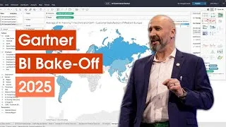 Thumbnail: Tableau 2025 Gartner BI Bake-Off