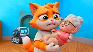Thumbnail: I ADOPT NEW BABY GRANNY 🥹❤️‍🩹 - I Am Cat VR