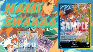 Thumbnail: It DOESN’T MATTER what you play! Nami just WINS!!! | Gameplay + Decktech | Nami | One Piece TCG