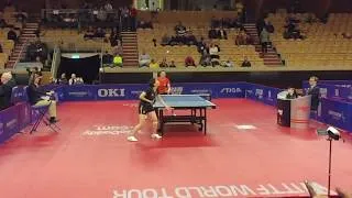 Thumbnail: Ding Ning Defending | Table Tennis Slow Motion