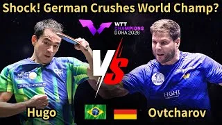 Thumbnail: Shock! German Crushes World Champ？｜Hugo Calderano vs Dimitrij Ovtcharov