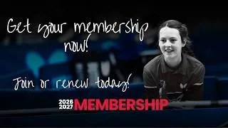 Thumbnail: Table Tennis England membership for 2026/27 are live now! | Join or renew today!