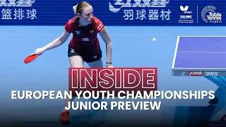 Thumbnail: European Youth Championships England Junior Preview | Inside Camp | Table Tennis England