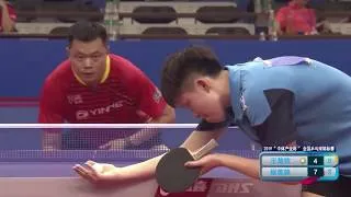 Thumbnail: Loop Vs. Chop | 2019 China National Champions | Men's Final | HOU YingChao Vs. WANG ChuQin
