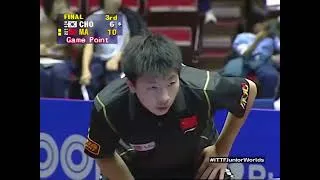 Thumbnail: Ma Long Vs. Cho Eon Rae Final World Junior WTTC 2004 | TTF