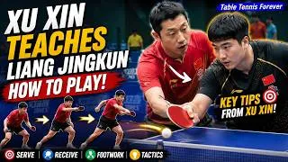 Thumbnail: Xu Xin teaches Liang JingKun how to play