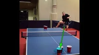 Thumbnail: Table Tennis Icredible Fun Trick Shots