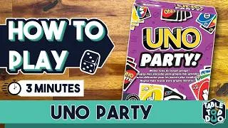 Thumbnail: How to Play UNO Party (Uno Party Rules)
