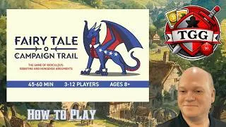 Thumbnail: Fairy Tale Campaign Trail Board Game - How To Play | Learn the Rules in Minutes