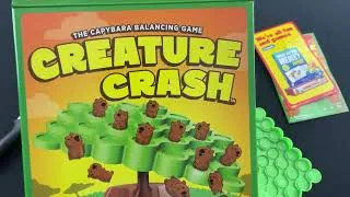 Thumbnail: Creature Crash Board Game Unboxing - Can These Capybaras Stay Balanced?