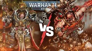 Thumbnail: Grey Knights vs World Eaters | Warhammer 40k Battle Report