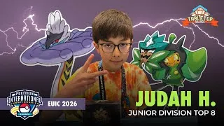 Thumbnail: Pokémon EUIC 2026 Juniors Top 8 Deck Profile - Raging Bolt - Judah H.
