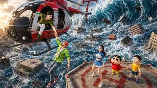 Thumbnail: KYA MAIN JACK AUR USKI FAMILY KO 😱🌊 TSUNAMI SE BACHA PAUNGA? | INDIAN THEFT AUTO GAME