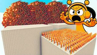 Thumbnail: 200x SPRUNKI + 1x GIANT vs EVERY GOD - Totally Accurate Battle Simulator TABS