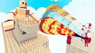 Thumbnail: 100x MARSHMALLOW + 2x GIANT vs 3x EVERY GOD - Totally Accurate Battle Simulator TABS